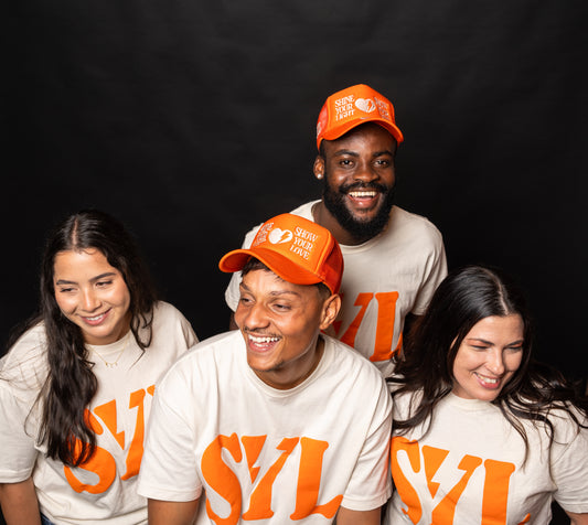 Orange Foam Trucker Hat